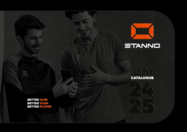 Stanno Catalogue with football kits and training wear