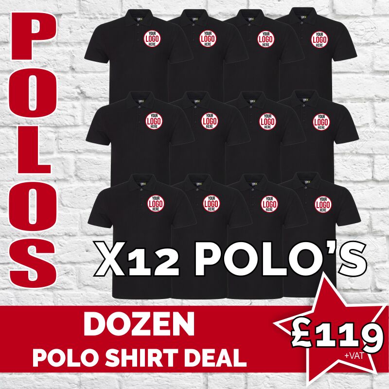 Dozen Polo Shirt Deal Thumbnail